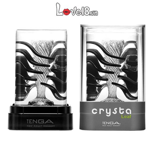 Cốc thủ dâm cho nam cao cấp Tenga Crysta Leaf