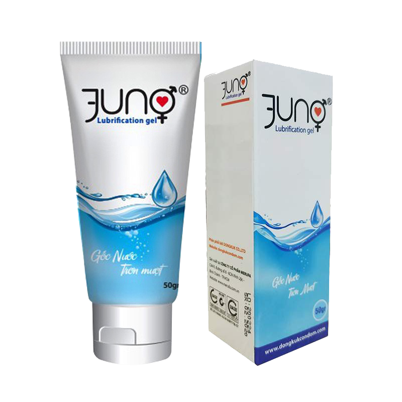 Gel bôi trơn Juno hộp 50g gốc nước mát lạnh